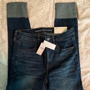 American Eagle Super Hi-Rise Crop Jeggings